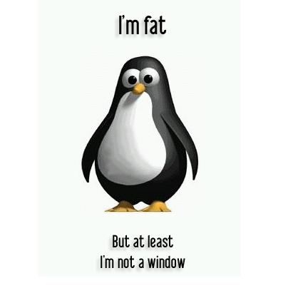 Linux_tux_mocking_windows_by_HuffyLigator
